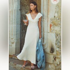 Merritt Charles Florence Dress Ivory